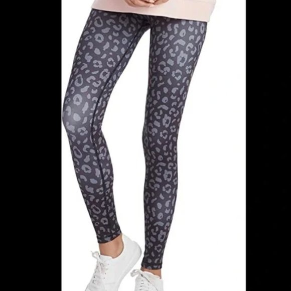 NWT Mudpie Ziggy Leggings in Black Leopard - Picture 2 of 8